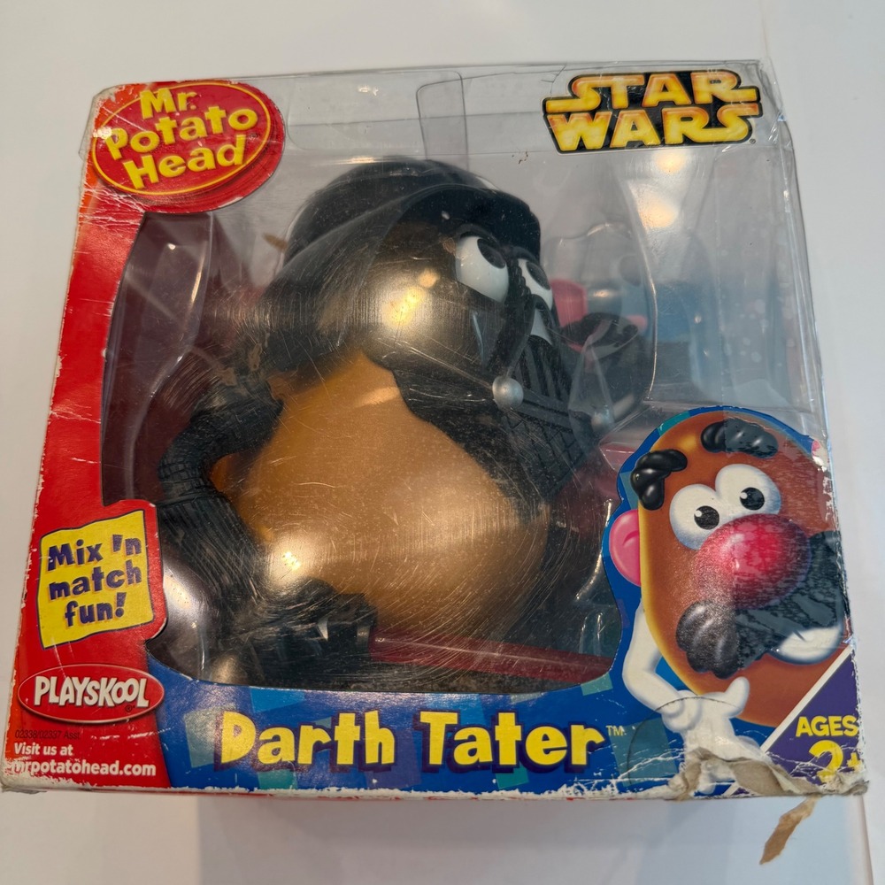 Star Wars Darth Tater Mr Potato Head Playskool 2004 Darth Vader Figure